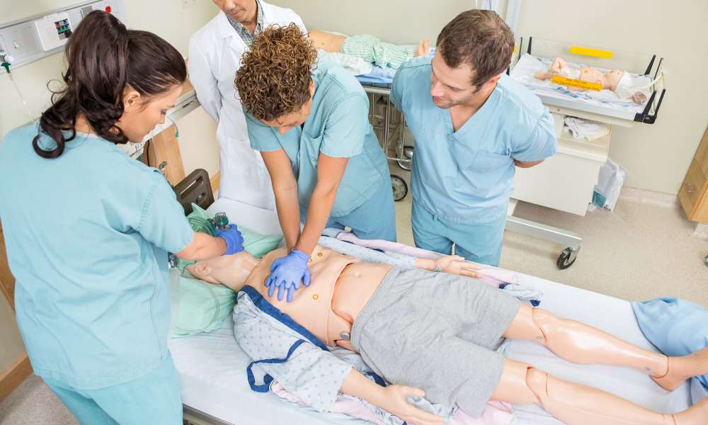 The Importance of In-Person Medical Training, Manikins